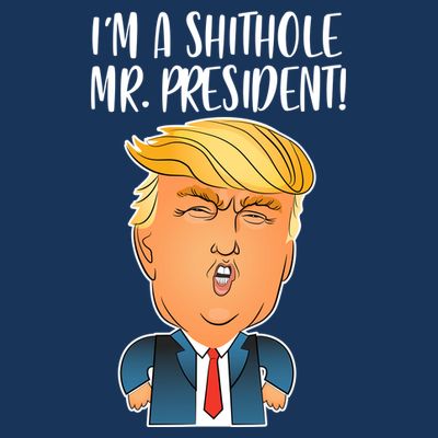 IM A Shithole Mr. President Funny Trump T-Shirt