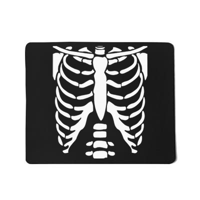 SKELETON Halloween Costume Rib Cage Anatomy Mousepad