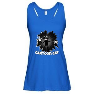 Siren Head Cartoon Cat We Love To Escape From Siren Head Gift Ladies Essential Flowy Tank