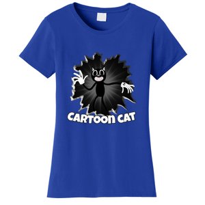 Siren Head Cartoon Cat We Love To Escape From Siren Head Gift Women's T-Shirt