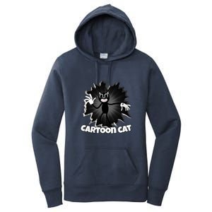 Siren Head Cartoon Cat We Love To Escape From Siren Head Gift Women's Pullover Hoodie