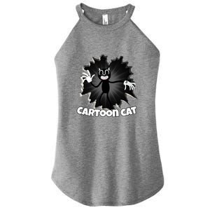 Siren Head Cartoon Cat We Love To Escape From Siren Head Gift Women's Perfect Tri Rocker Tank