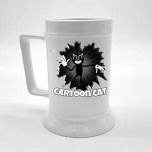 Siren Head Cartoon Cat We Love To Escape From Siren Head Gift Beer Stein