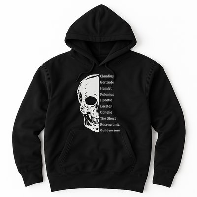 ShakespeareS Hamlet Cast & Skull Hoodie