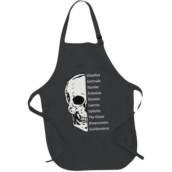 ShakespeareS Hamlet Cast & Skull Apron