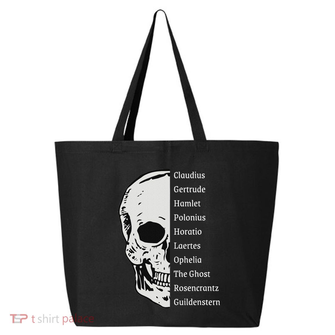 ShakespeareS Hamlet Cast & Skull 25L Jumbo Tote