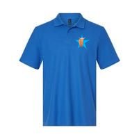 Scottish Highland Cow Star Cow Love Scottish Highland Cows Gift Softstyle Adult Sport Polo