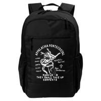 Snake Handling Church Appalachia Pentecostal Backpack