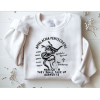 Snake Handling Church Appalachia Pentecostal Sweatshirt