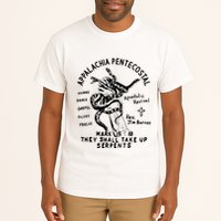 Snake Handling Church Appalachia Pentecostal Tall T-Shirt
