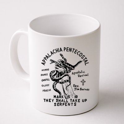 Snake Handling Church Appalachia Pentecostal Mug