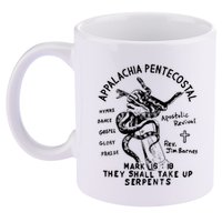 Snake Handling Church Appalachia Pentecostal 11oz C Handle Ceramic Mug
