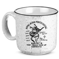 Snake Handling Church Appalachia Pentecostal 15oz Campfire Ceramic Mug