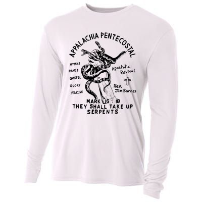 Snake Handling Church Appalachia Pentecostal Cooling Performance Long Sleeve Crew