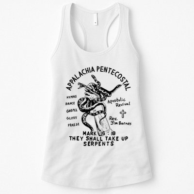 Snake Handling Church Appalachia Pentecostal Womens Tank Top