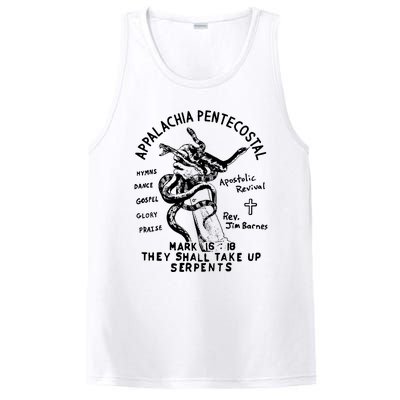 Snake Handling Church Appalachia Pentecostal PosiCharge Competitor Tank