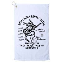 Snake Handling Church Appalachia Pentecostal Golf Towel