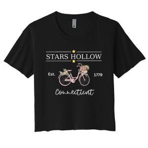 Stars Hollow Connecticut 1779 Women's Crop Top Tee