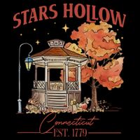 Stars Hollow Connecticut Est 1779 Drawstring Bag