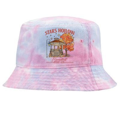 Stars Hollow Connecticut Est 1779 Tie-Dyed Bucket Hat