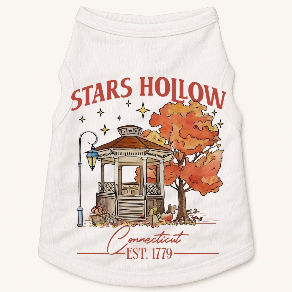 Stars Hollow Connecticut Est 1779 Doggie Tank