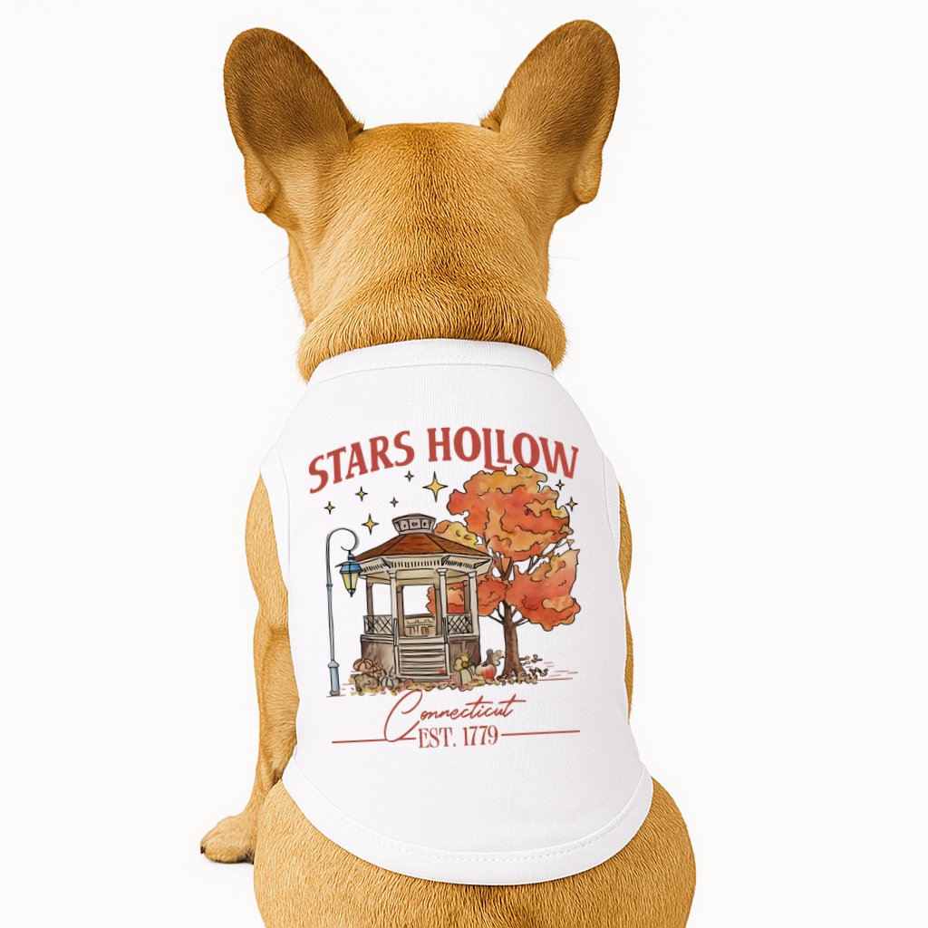 Stars Hollow Connecticut Est 1779 Doggie Tank