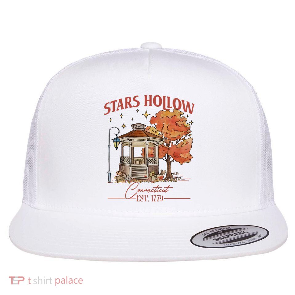 Stars Hollow Connecticut Est 1779 Flatbill Hat