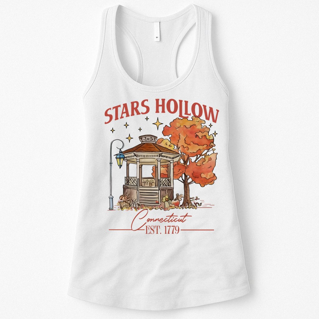 Stars Hollow Connecticut Est 1779 Womens Tank Top