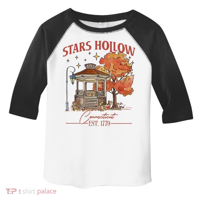 Stars Hollow Connecticut Est 1779 Toddler Fine Jersey T-Shirt
