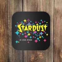 Stardust Hotel Casino Vintage Sign Retro Las Vegas Coaster