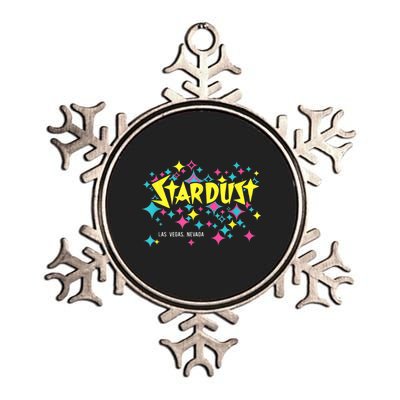 Stardust Hotel Casino Vintage Sign Retro Las Vegas Metallic Star Ornament