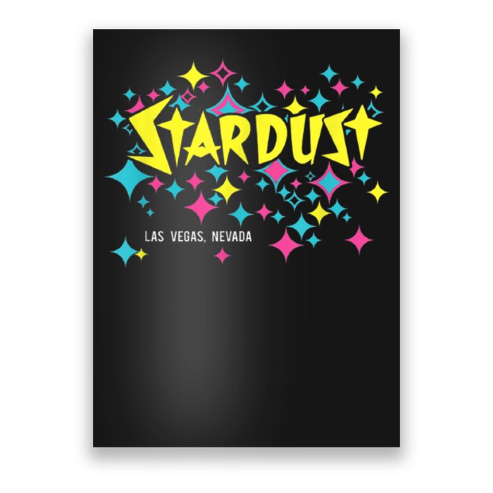 Stardust Hotel Casino Vintage Sign Retro Las Vegas Poster