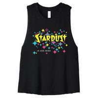 Stardust Hotel Casino Vintage Sign Retro Las Vegas Women's Racerback Cropped Tank