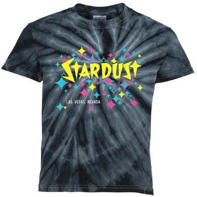 Stardust Hotel Casino Vintage Sign Retro Las Vegas Kids Tie-Dye T-Shirt