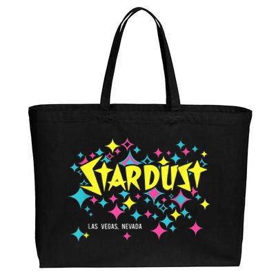 Stardust Hotel Casino Vintage Sign Retro Las Vegas Cotton Canvas Jumbo Tote