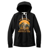 Sloth Hiking Camping Travel Nature Women's Fleece Hoodie