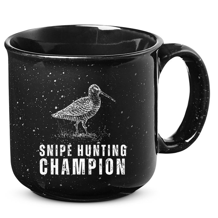 Snipe Hunting Champion Funny Hunting 15oz Campfire Ceramic Mug