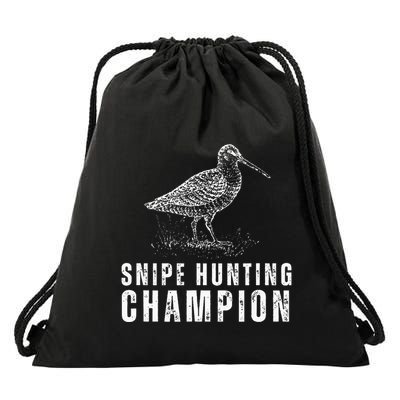 Snipe Hunting Champion Funny Hunting Drawstring Bag