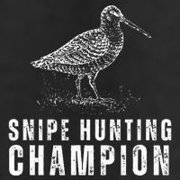 Snipe Hunting Champion Funny Hunting 25L Jumbo Tote