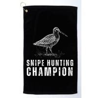 Snipe Hunting Champion Funny Hunting Golf Towel