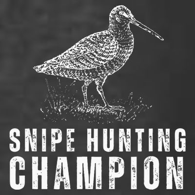 Snipe Hunting Champion Funny Hunting T-Shirt