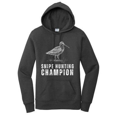Snipe Hunting Champion Funny Hunting Women's Pullover Hoodie
