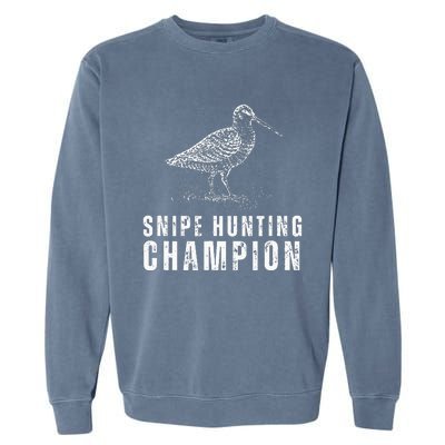 Snipe Hunting Champion Funny Hunting Garment-Dyed Sweatshirt