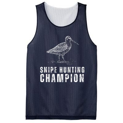 Snipe Hunting Champion Funny Hunting Mesh Reversible Basketball Jersey Tank