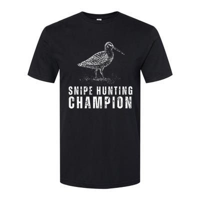 Snipe Hunting Champion Funny Hunting Softstyle CVC T-Shirt