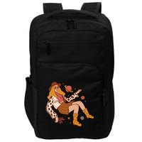 Space Hippie Cow Girl Impact Tech Backpack