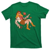 Space Hippie Cow Girl T-Shirt