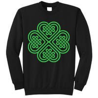 Shamrock Heart Celtic Knot Irish St. Patricks Day Sweatshirt