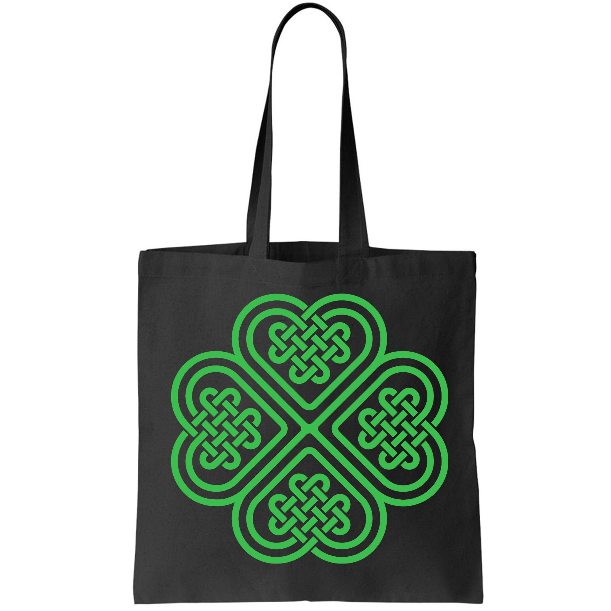 Shamrock Heart Celtic Knot Irish St. Patricks Day Bag