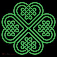 Shamrock Heart Celtic Knot Irish St. Patricks Day Toddler T-Shirt